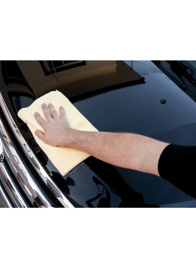 ميجواير طقم مكون من 3 قطع من مناشف ميكروفايبر متعددة الأسطح لإعادة اللمعان الفائق 16 × 24 إنش X2020 - Image 3